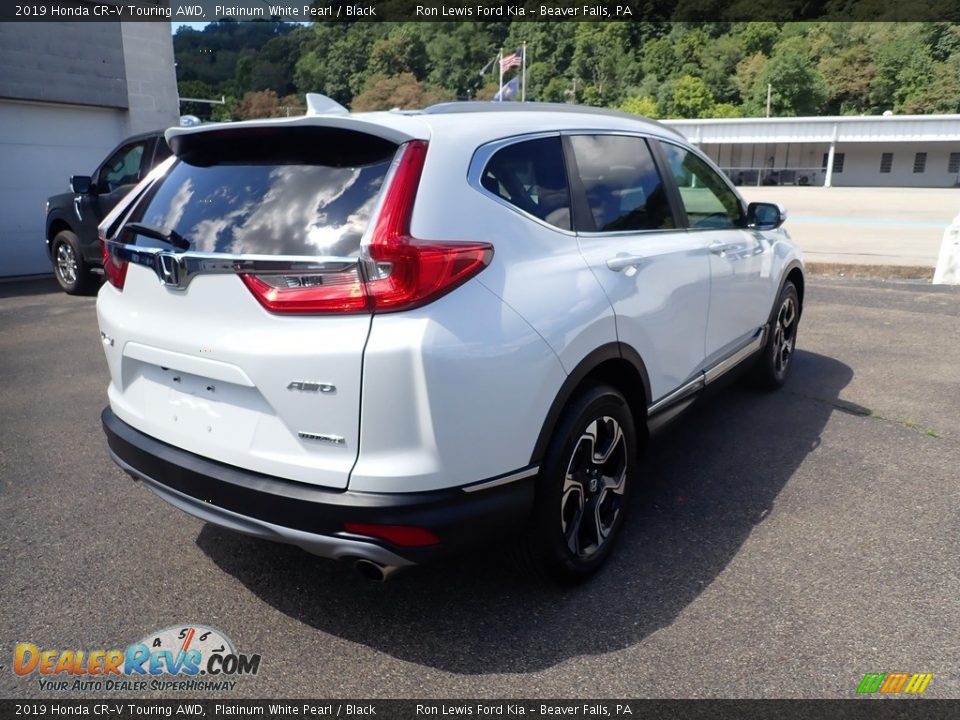 2019 Honda CR-V Touring AWD Platinum White Pearl / Black Photo #2