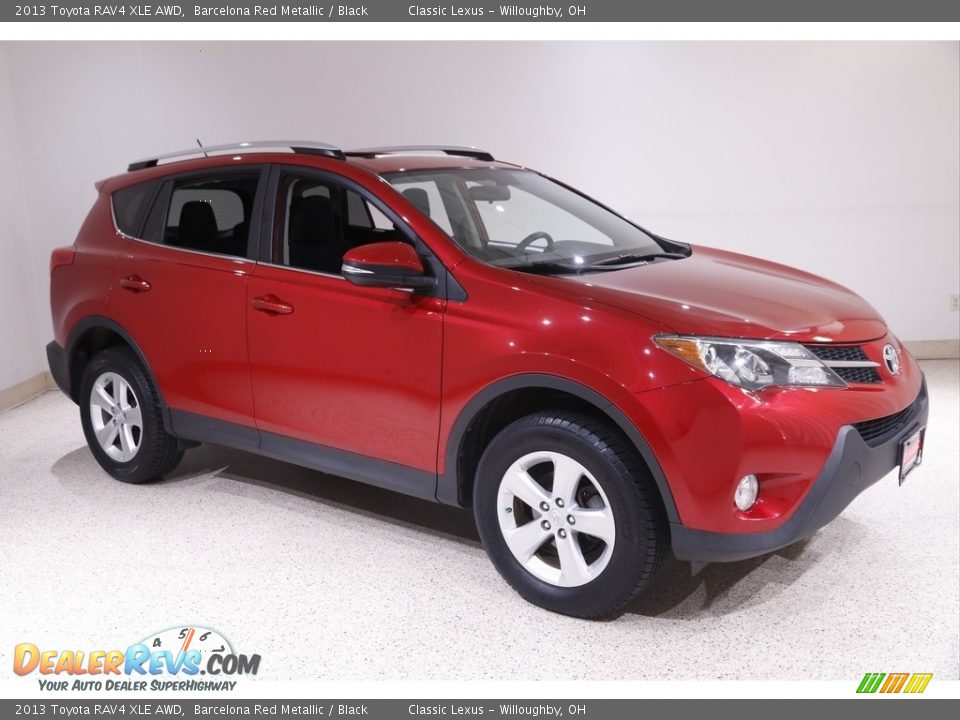2013 Toyota RAV4 XLE AWD Barcelona Red Metallic / Black Photo #1