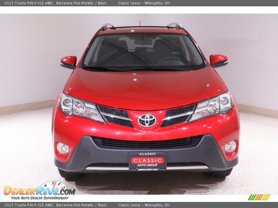 2013 Toyota RAV4 XLE AWD Barcelona Red Metallic / Black Photo #2