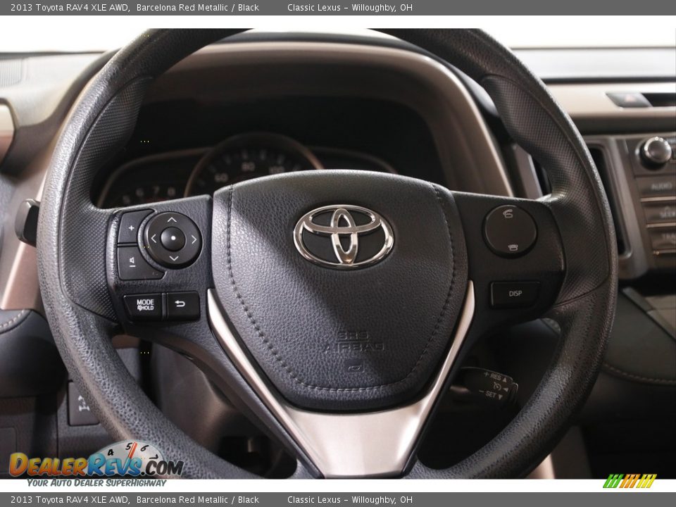2013 Toyota RAV4 XLE AWD Barcelona Red Metallic / Black Photo #7