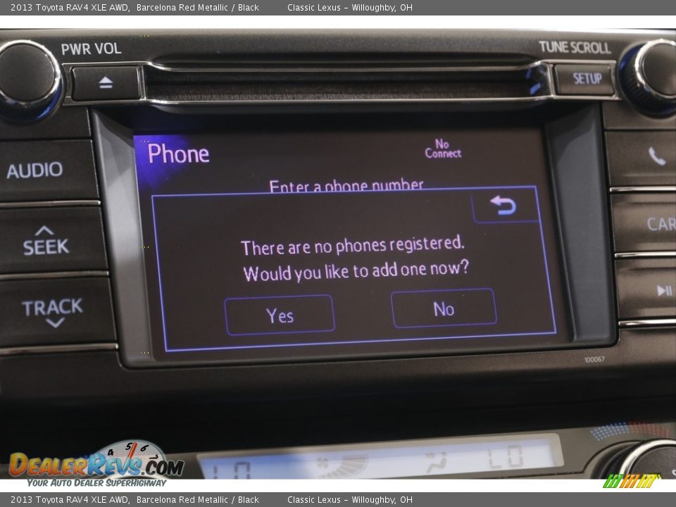 2013 Toyota RAV4 XLE AWD Barcelona Red Metallic / Black Photo #11