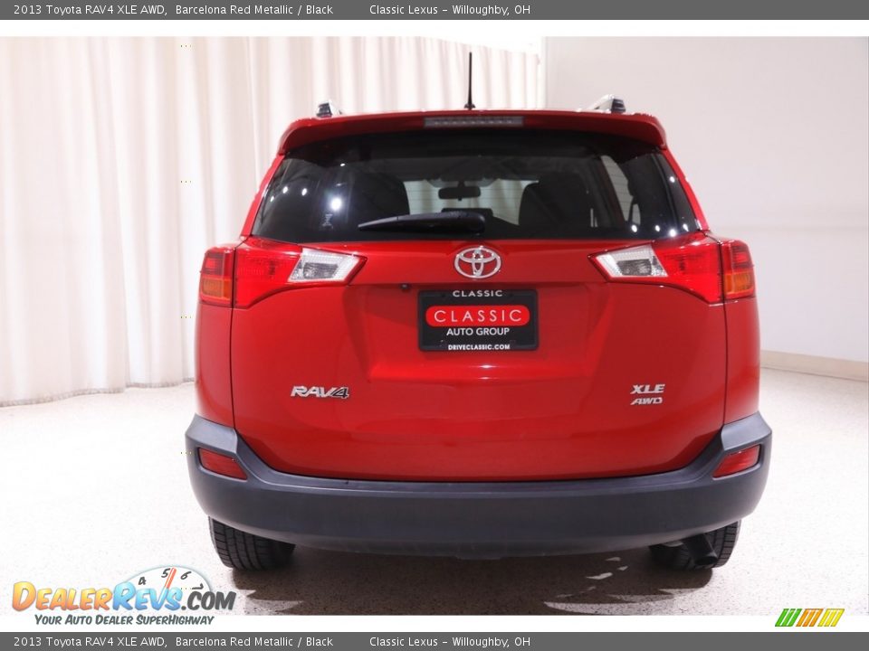 2013 Toyota RAV4 XLE AWD Barcelona Red Metallic / Black Photo #17