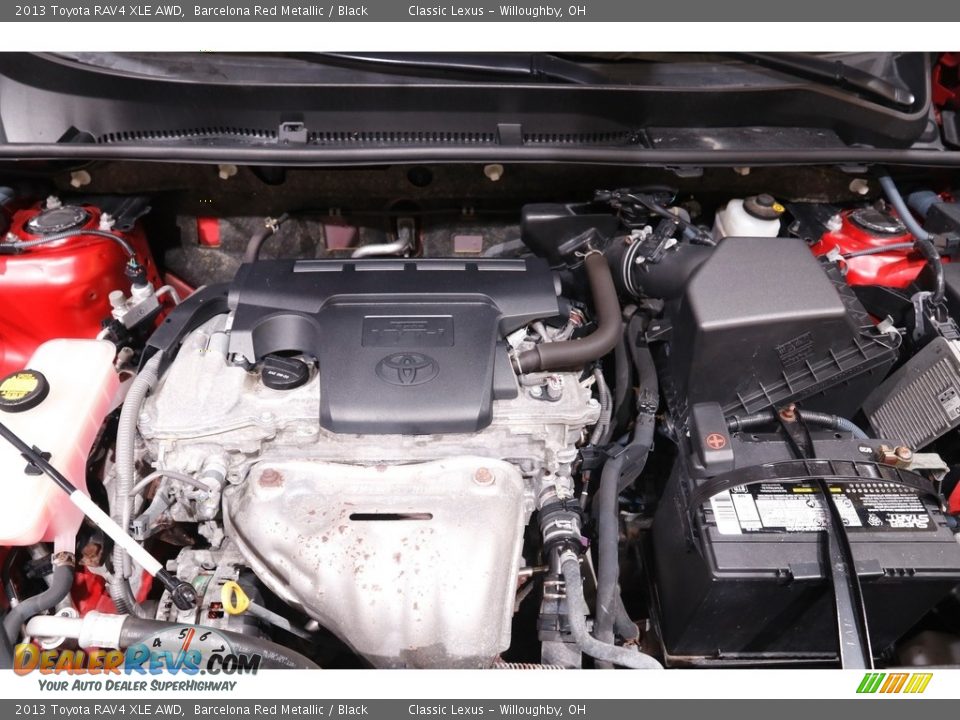 2013 Toyota RAV4 XLE AWD Barcelona Red Metallic / Black Photo #18