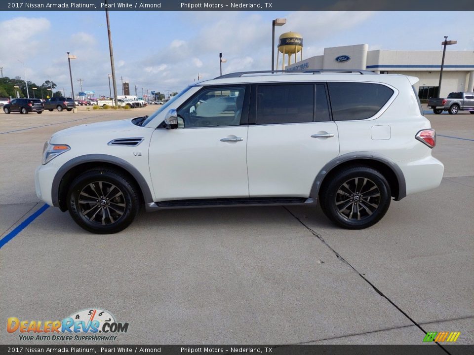 Pearl White 2017 Nissan Armada Platinum Photo #4