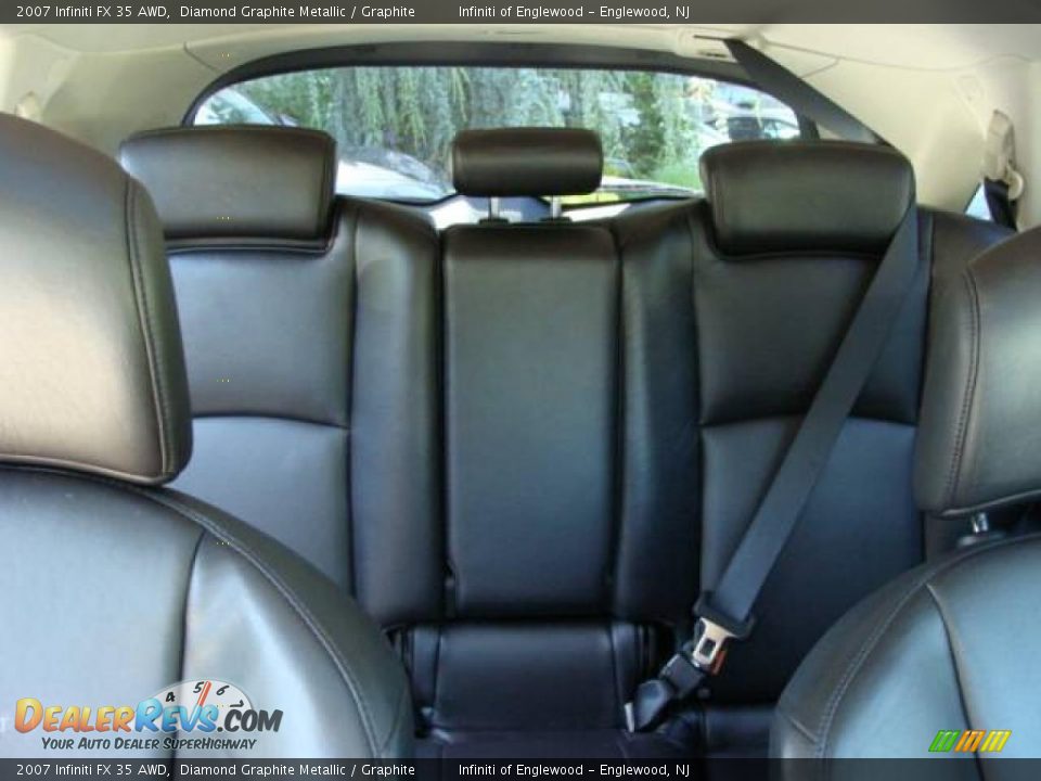 2007 Infiniti FX 35 AWD Diamond Graphite Metallic / Graphite Photo #26