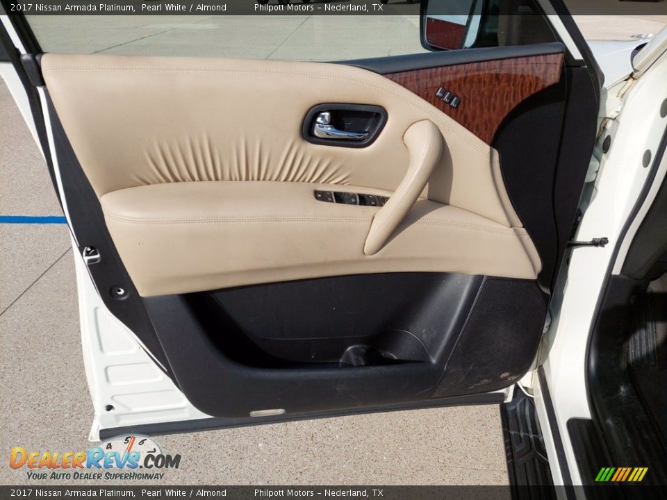 Door Panel of 2017 Nissan Armada Platinum Photo #10