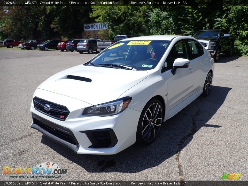 Crystal White Pearl 2020 Subaru WRX STI Photo #5