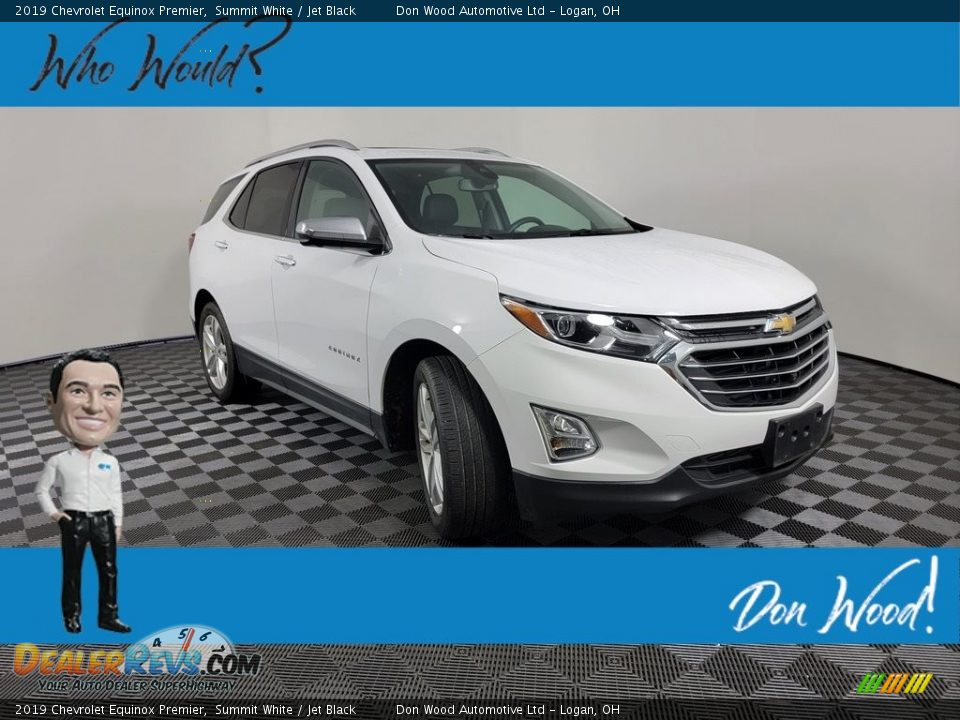 2019 Chevrolet Equinox Premier Summit White / Jet Black Photo #1