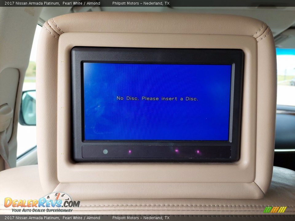 Entertainment System of 2017 Nissan Armada Platinum Photo #19