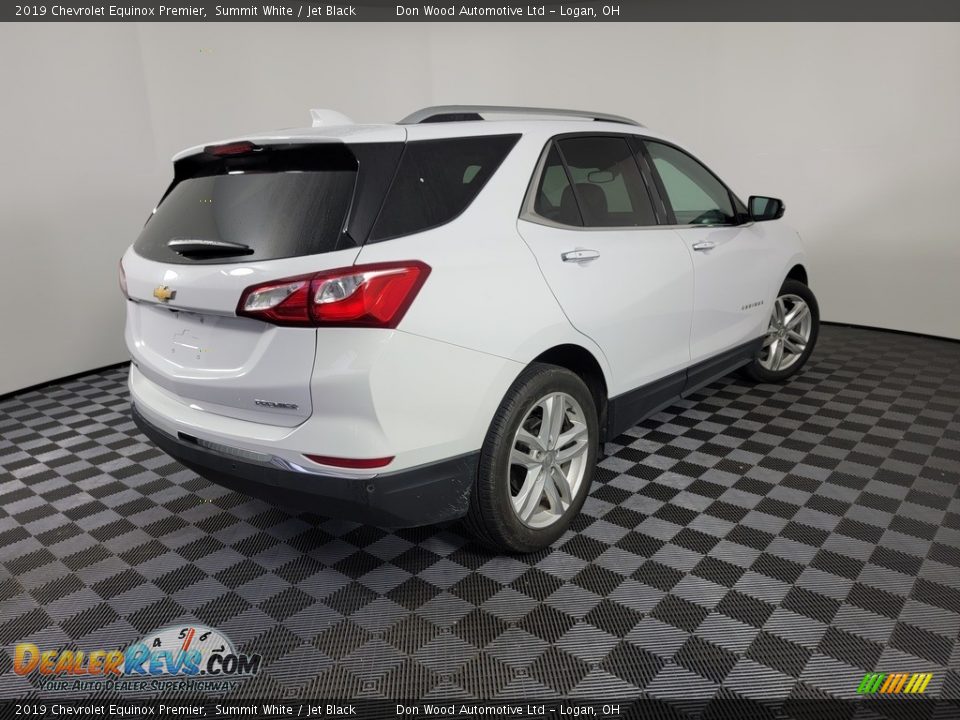 2019 Chevrolet Equinox Premier Summit White / Jet Black Photo #10