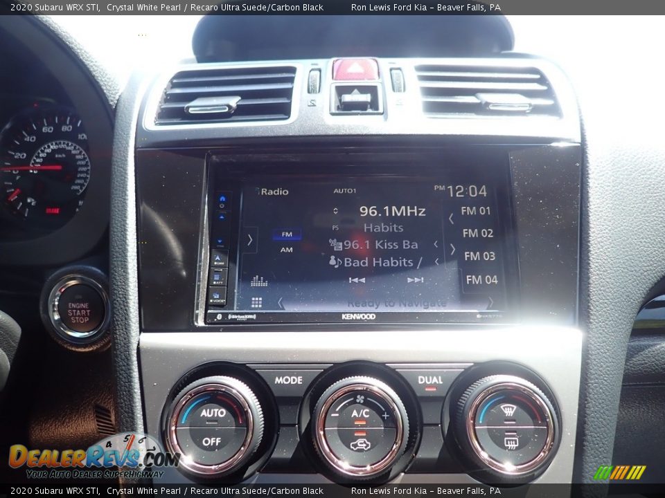 Controls of 2020 Subaru WRX STI Photo #15