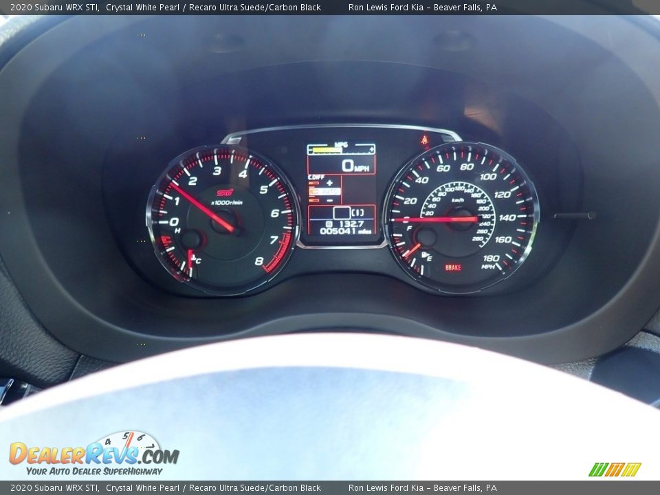 2020 Subaru WRX STI Gauges Photo #18