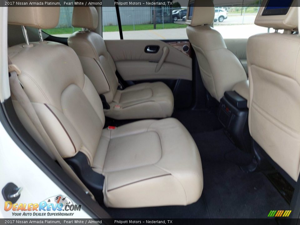 Rear Seat of 2017 Nissan Armada Platinum Photo #25