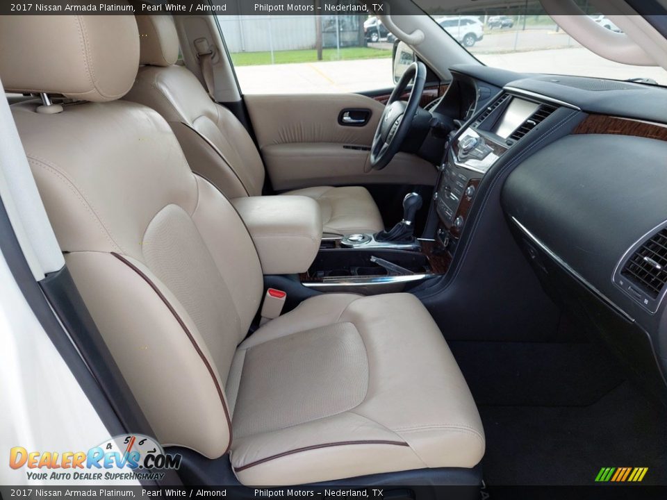 Front Seat of 2017 Nissan Armada Platinum Photo #28