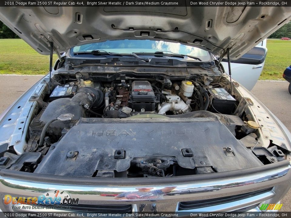 2010 Dodge Ram 2500 ST Regular Cab 4x4 Bright Silver Metallic / Dark Slate/Medium Graystone Photo #10