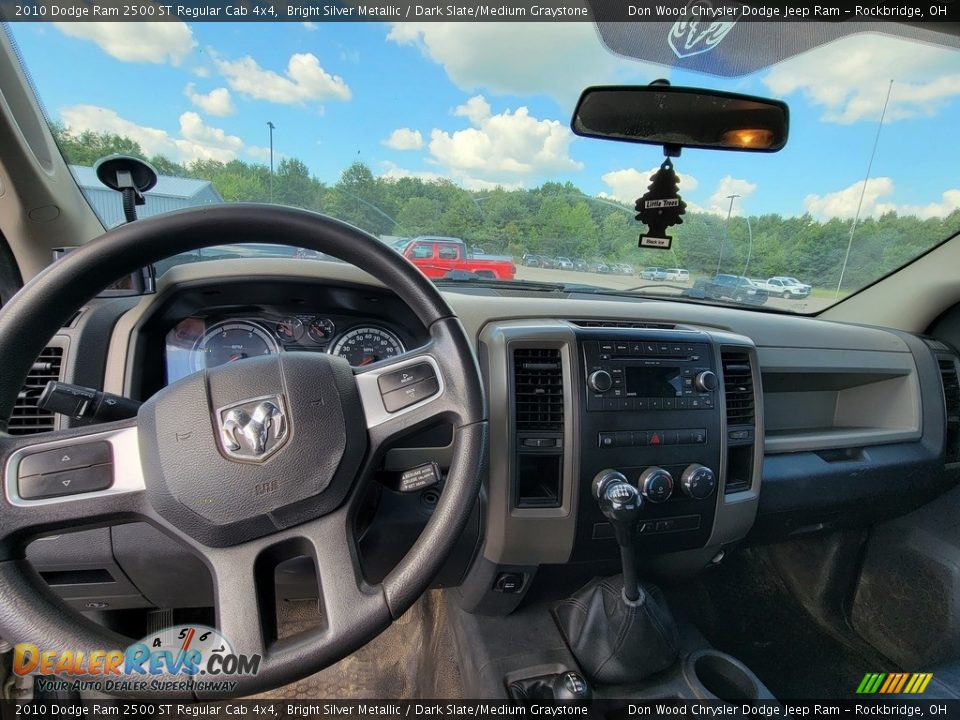 2010 Dodge Ram 2500 ST Regular Cab 4x4 Bright Silver Metallic / Dark Slate/Medium Graystone Photo #11