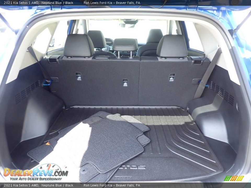 2021 Kia Seltos S AWD Neptune Blue / Black Photo #9