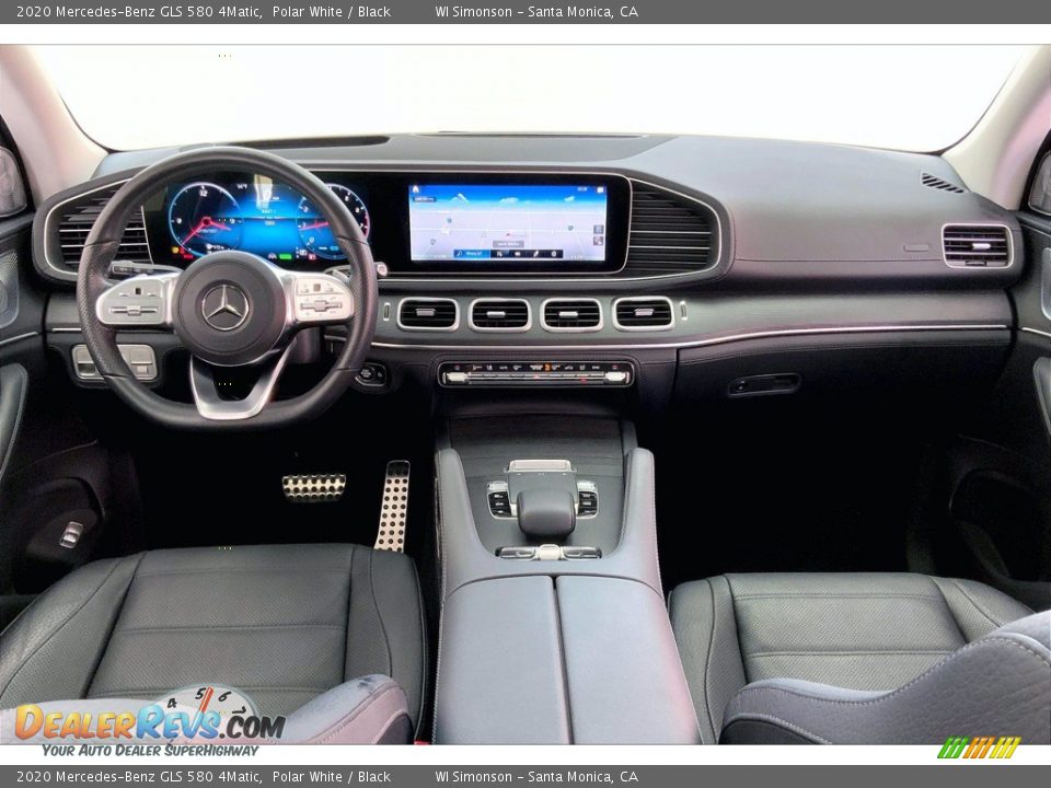 Black Interior - 2020 Mercedes-Benz GLS 580 4Matic Photo #15