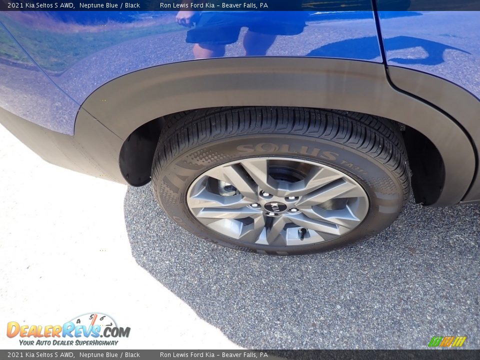 2021 Kia Seltos S AWD Neptune Blue / Black Photo #10