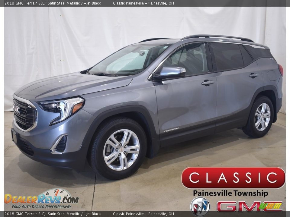 2018 GMC Terrain SLE Satin Steel Metallic / ­Jet Black Photo #1