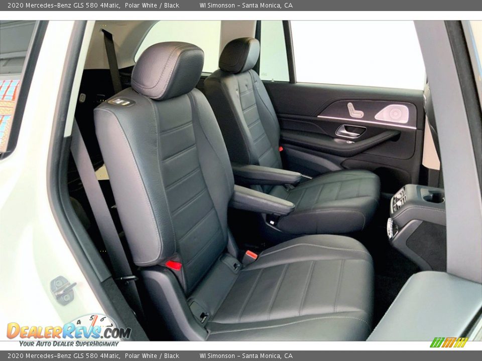 Rear Seat of 2020 Mercedes-Benz GLS 580 4Matic Photo #19