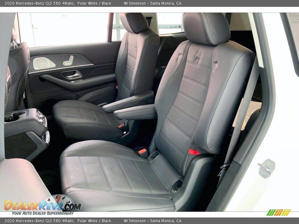 Rear Seat of 2020 Mercedes-Benz GLS 580 4Matic Photo #20