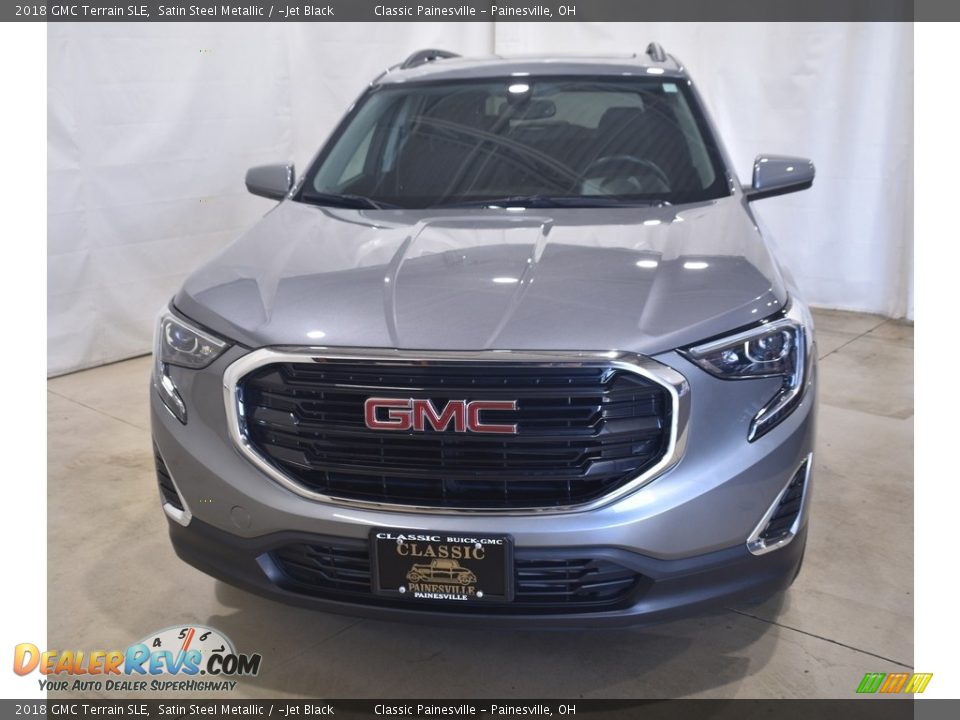 2018 GMC Terrain SLE Satin Steel Metallic / ­Jet Black Photo #4