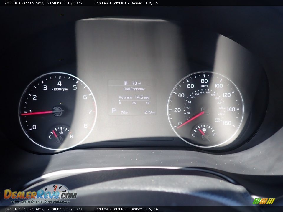 2021 Kia Seltos S AWD Neptune Blue / Black Photo #17