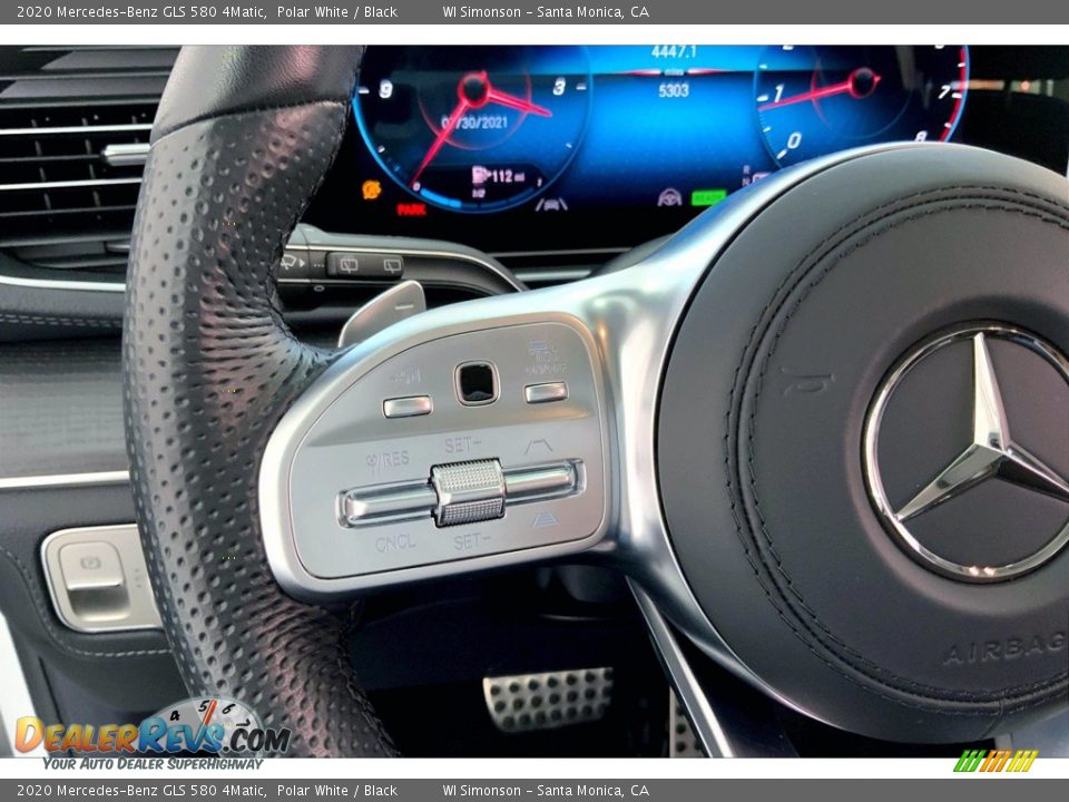 2020 Mercedes-Benz GLS 580 4Matic Steering Wheel Photo #21