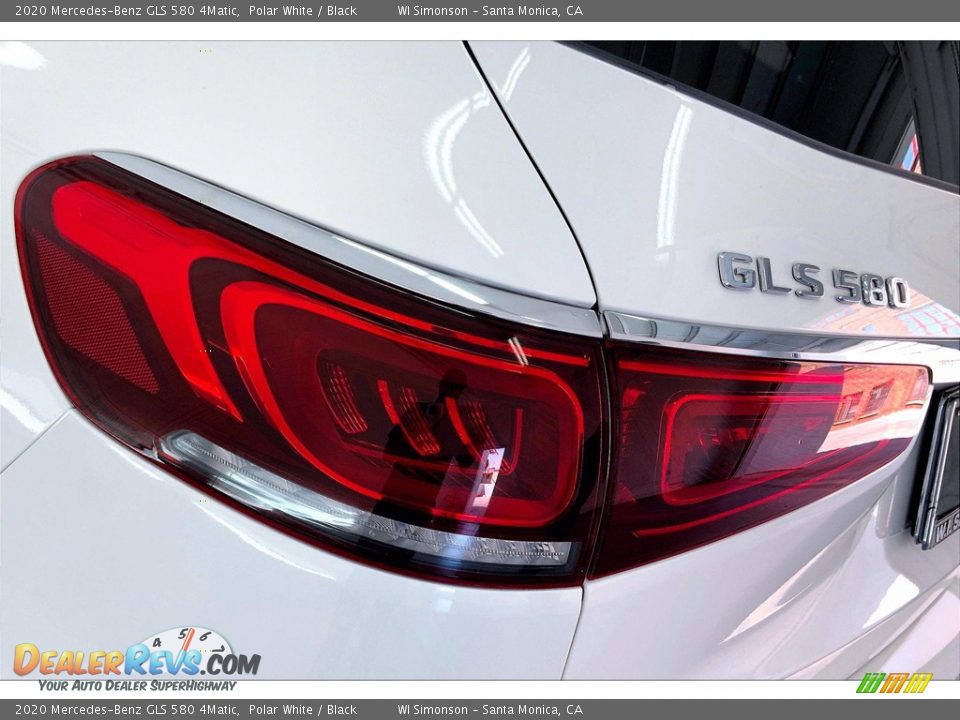 2020 Mercedes-Benz GLS 580 4Matic Polar White / Black Photo #29