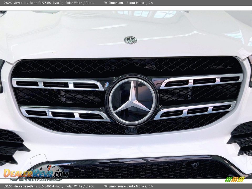 2020 Mercedes-Benz GLS 580 4Matic Polar White / Black Photo #30