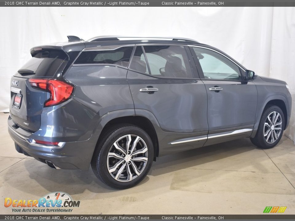 2018 GMC Terrain Denali AWD Graphite Gray Metallic / ­Light Platinum/­Taupe Photo #2