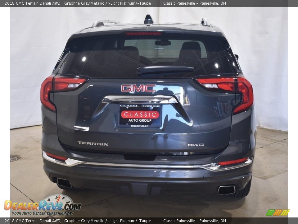 2018 GMC Terrain Denali AWD Graphite Gray Metallic / ­Light Platinum/­Taupe Photo #3