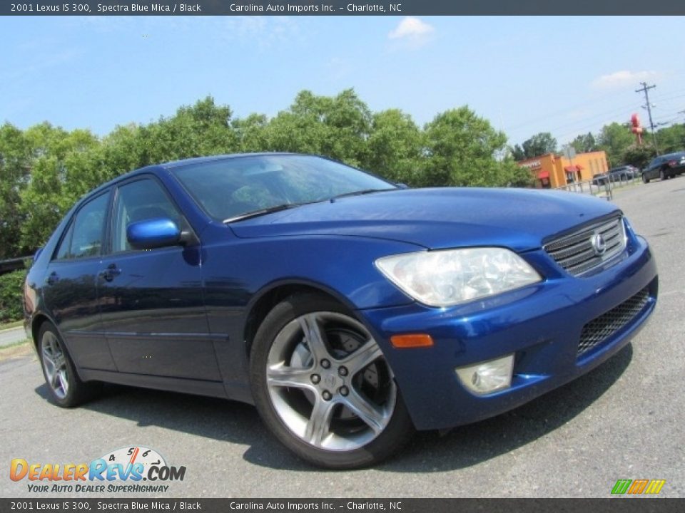 2001 Lexus IS 300 Spectra Blue Mica / Black Photo #1