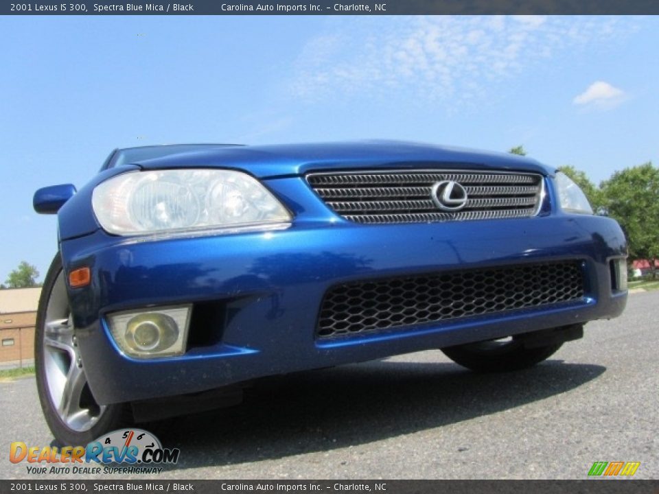 2001 Lexus IS 300 Spectra Blue Mica / Black Photo #2