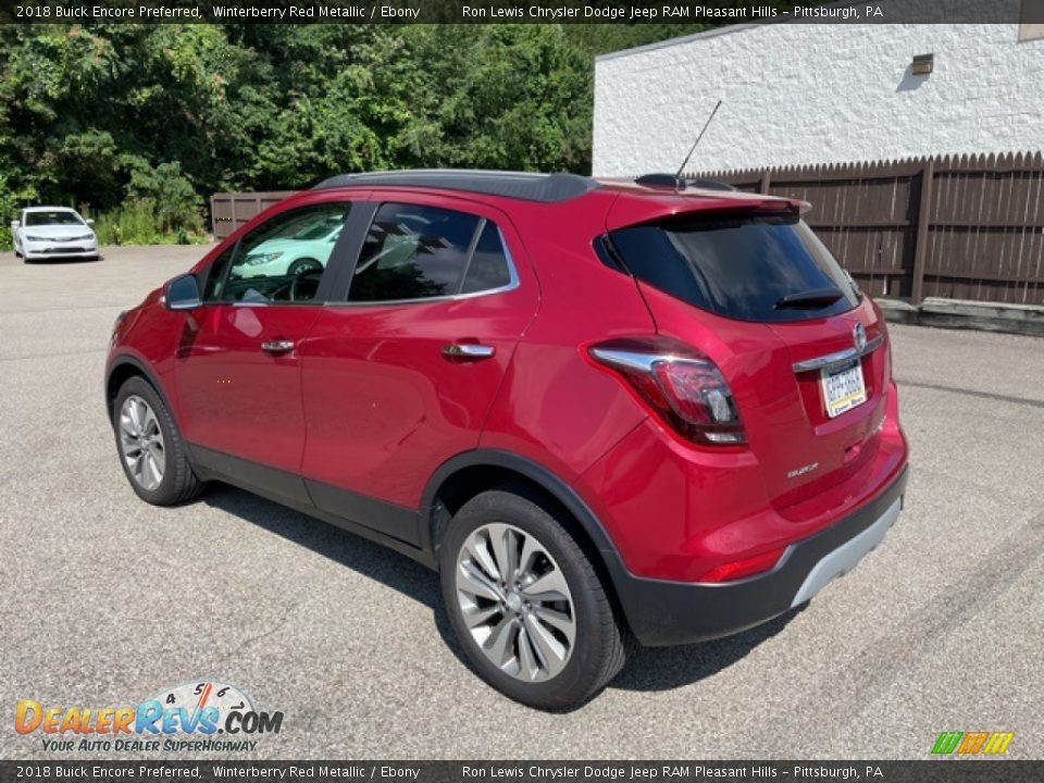 2018 Buick Encore Preferred Winterberry Red Metallic / Ebony Photo #2