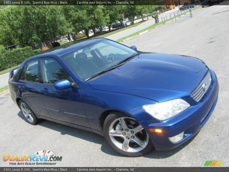 2001 Lexus IS 300 Spectra Blue Mica / Black Photo #3