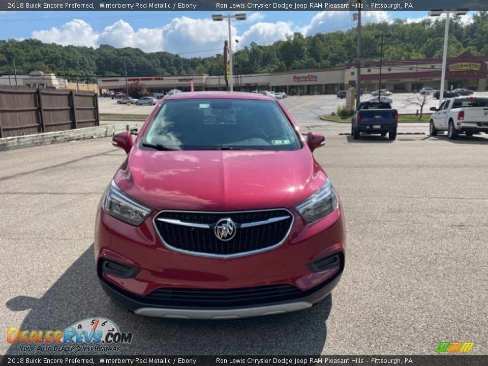 2018 Buick Encore Preferred Winterberry Red Metallic / Ebony Photo #3