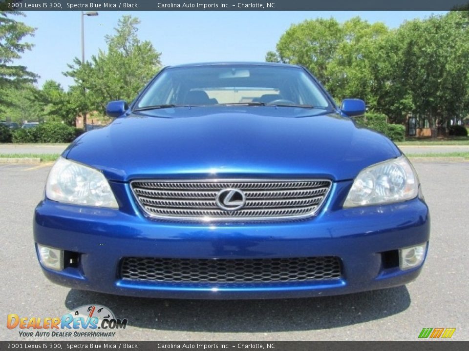 2001 Lexus IS 300 Spectra Blue Mica / Black Photo #4
