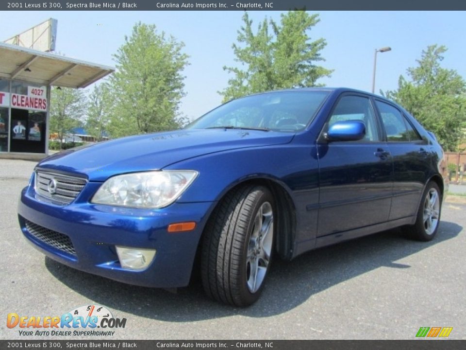2001 Lexus IS 300 Spectra Blue Mica / Black Photo #6