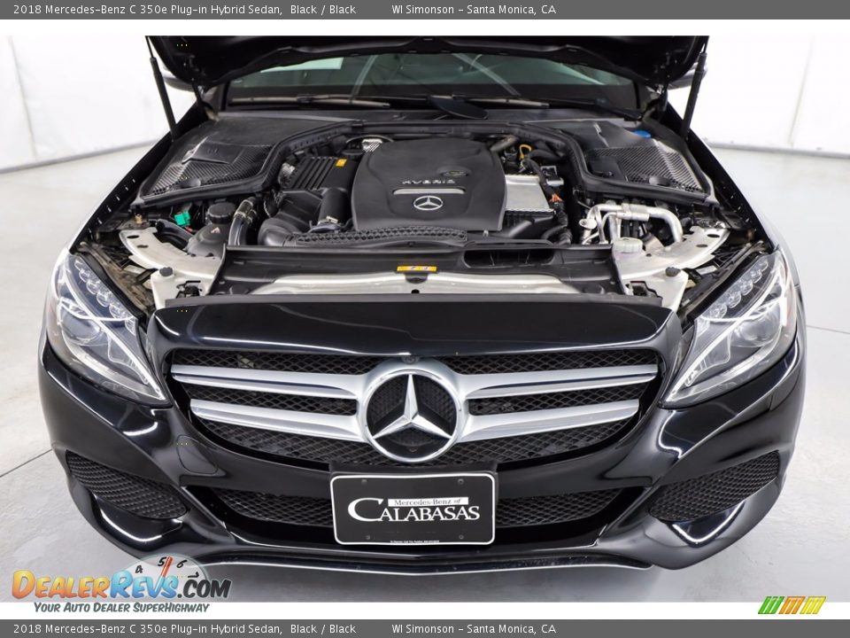 2018 Mercedes-Benz C 350e Plug-in Hybrid Sedan Black / Black Photo #17