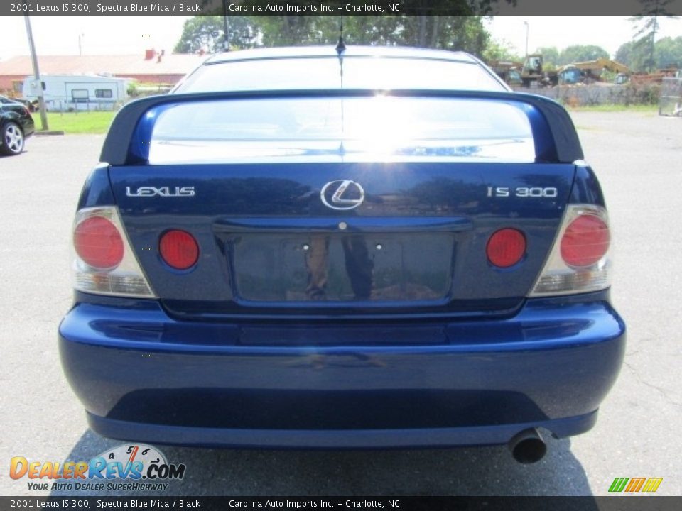 2001 Lexus IS 300 Spectra Blue Mica / Black Photo #9