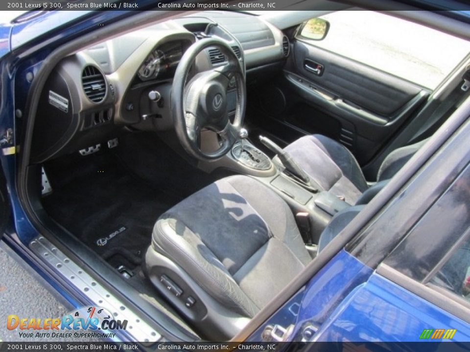 2001 Lexus IS 300 Spectra Blue Mica / Black Photo #16