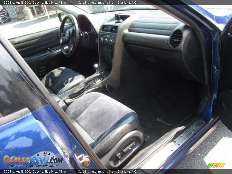 2001 Lexus IS 300 Spectra Blue Mica / Black Photo #21