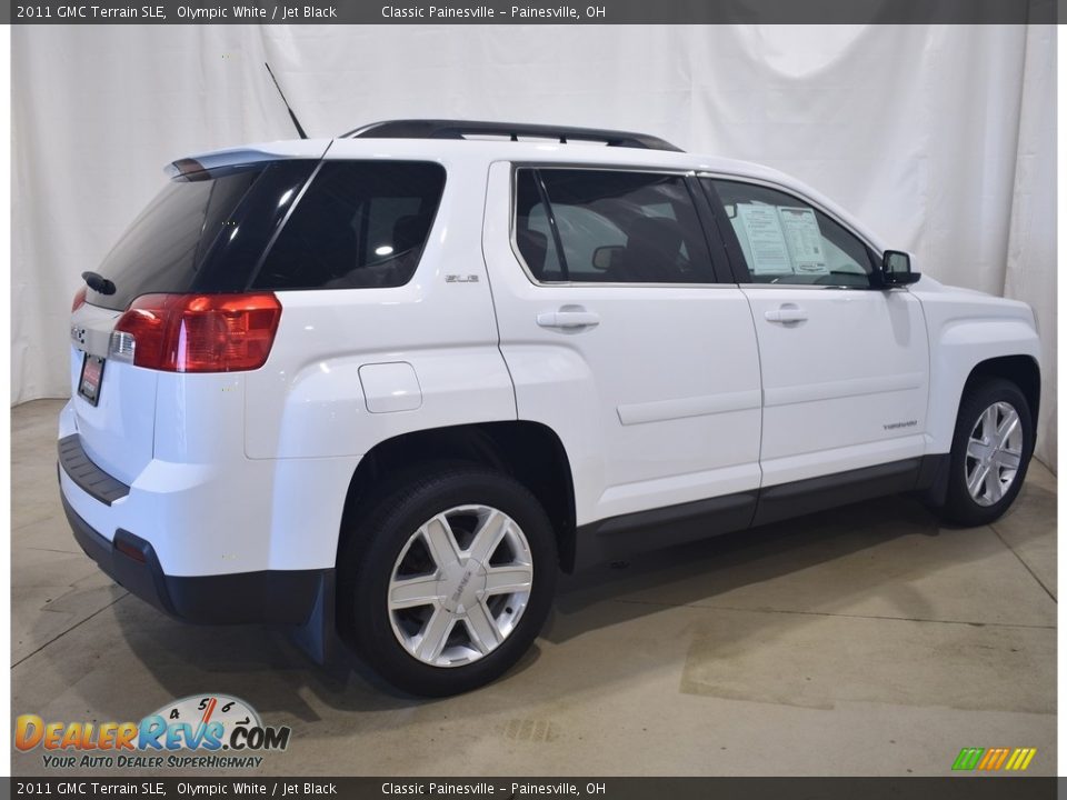 2011 GMC Terrain SLE Olympic White / Jet Black Photo #2