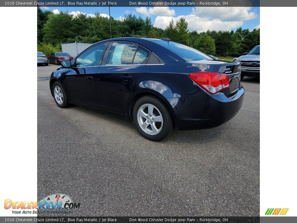2016 Chevrolet Cruze Limited LT Blue Ray Metallic / Jet Black Photo #5