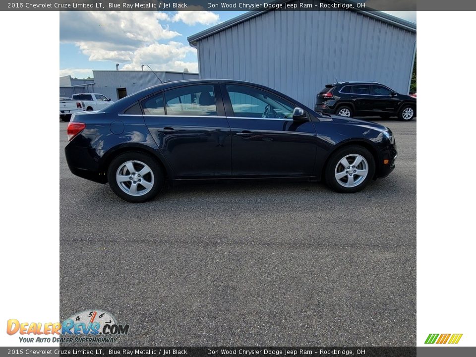 2016 Chevrolet Cruze Limited LT Blue Ray Metallic / Jet Black Photo #8