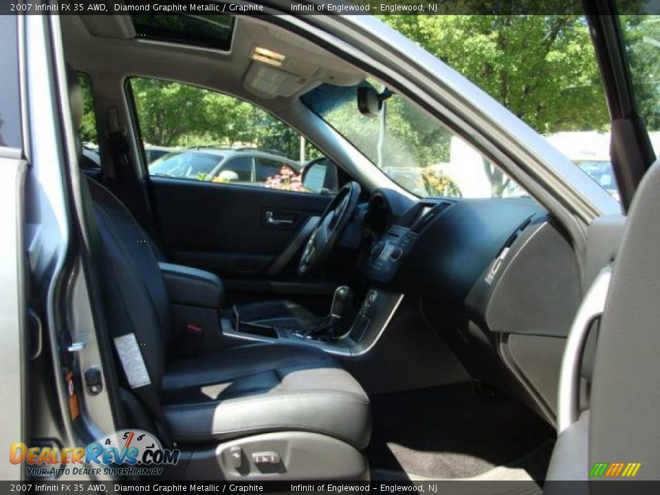 2007 Infiniti FX 35 AWD Diamond Graphite Metallic / Graphite Photo #30