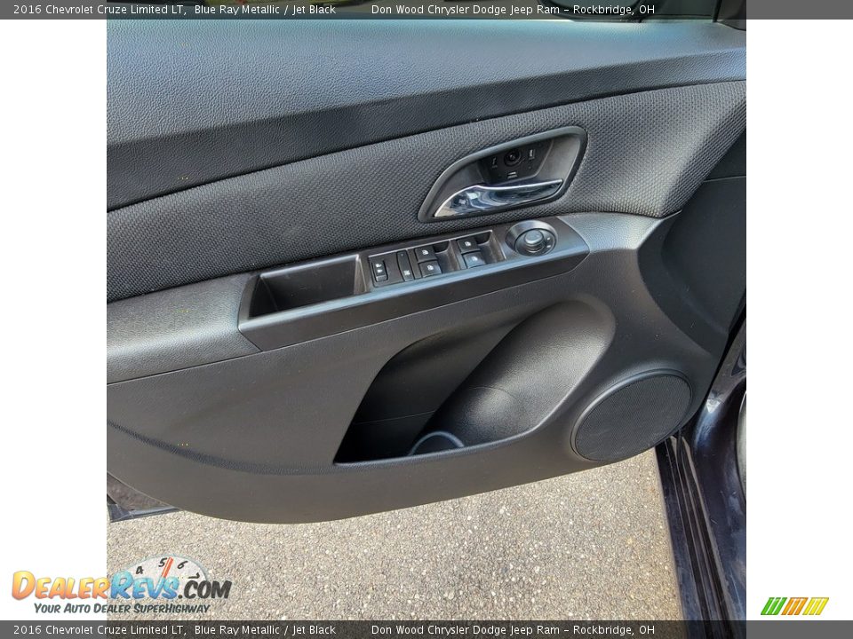 2016 Chevrolet Cruze Limited LT Blue Ray Metallic / Jet Black Photo #13