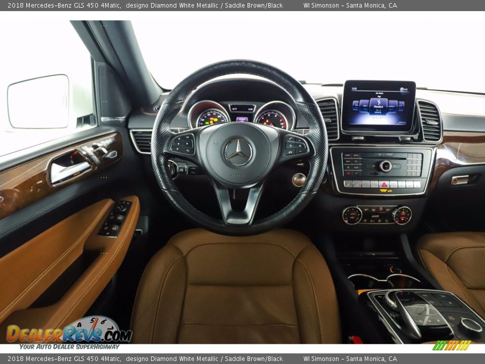 Dashboard of 2018 Mercedes-Benz GLS 450 4Matic Photo #24